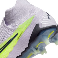 Nike Phantom GX Elite Dynamic Fit Gras Voetbalschoenen (FG) Wit Felgeel Zwart