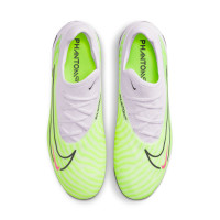 Nike Phantom GX Pro Gras Football Shoes (FG) White Bright Yellow Black