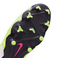 Nike Phantom GX Pro Gras Voetbalschoenen (FG) Wit Felgeel Zwart