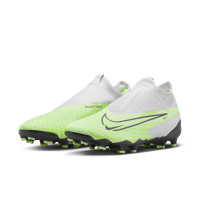 Nike Phantom GX Academy Dynamic Fit Gras / Kunstgras Voetbalschoenen (MG) Geel Zwart Paars