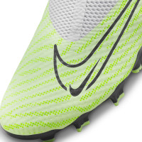 Nike Phantom GX Academy Dynamic Fit Gras / Kunstgras Voetbalschoenen (MG) Geel Zwart Paars