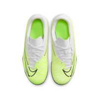 Nike Phantom GX Club Gras / Kunstgras Voetbalschoenen (MG) Kids Geel Zwart Paars