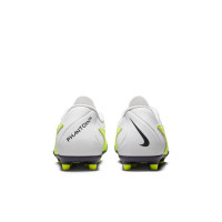Nike Phantom GX Club Gras / Kunstgras Voetbalschoenen (MG) Kids Geel Zwart Paars
