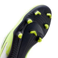 Nike Phantom GX Club Gras / Kunstgras Voetbalschoenen (MG) Kids Geel Zwart Paars