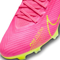 Nike Zoom Mercurial Vapor 15 Pro Grass Football Shoes (FG) Pink Yellow Black