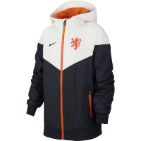 Nike Nederland NSW Windrunner Woven 2020-2022 Kids Zwart Wit