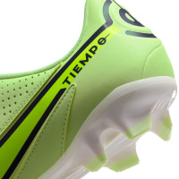 Nike Tiempo Legend 9 Academy Gras / Kunstgras Voetbalschoenen (MG) Geel Wit