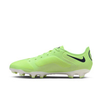 Nike Tiempo Legend 9 Academy Gras / Kunstgras Voetbalschoenen (MG) Geel Wit