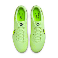 Nike Tiempo Legend 9 Academy Gras / Kunstgras Voetbalschoenen (MG) Geel Wit