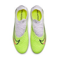 Nike Phantom GX Elite Gras Football Shoes (FG) White Bright Yellow Black