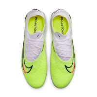 Nike Phantom GX Elite Gras Voetbalschoenen (FG) Wit Felgeel Zwart