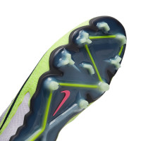 Nike Phantom GX Elite Gras Voetbalschoenen (FG) Wit Felgeel Zwart