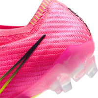 Nike Zoom Mercurial Vapor 15 Elite Grass Football Shoes (FG) Pink Yellow Black