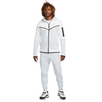 Nike Tech Fleece Tracksuit White Pink Black