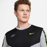 Nike Sportswear Repeat Zomerset Grijs Zwart Neongeel