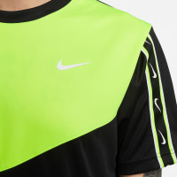 Nike Sportswear Repeat T-Shirt Black Light Yellow White