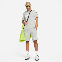 Nike Sportswear Repeat T-Shirt Grey White Black