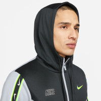 Nike Sportswear Repeat Tracksuit Grey Black Light Yellow