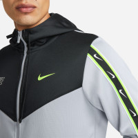 Nike Sportswear Repeat Tracksuit Grey Black Light Yellow