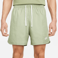 Nike Sportswear Club Woven Short Olive Green White
