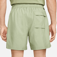 Nike Sportswear Club Woven Short Olive Green White