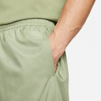 Nike Sportswear Club Woven Short Olive Green White