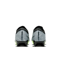 Nike Zoom Mercurial Vapor 15 Elite XXV Grass Football Shoes (FG) Silver Bright Yellow Black