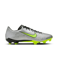 Nike Zoom Mercurial Vapor 15 Academy XXV Grass/Artificial Grass Football Shoes (MG) Silver Bright Yellow Black