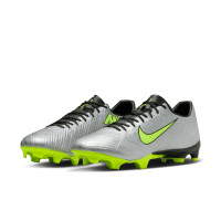 Nike Zoom Mercurial Vapor 15 Academy XXV Grass/Artificial Grass Football Shoes (MG) Silver Bright Yellow Black