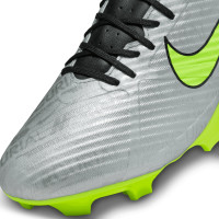 Nike Zoom Mercurial Vapor 15 Academy XXV Gras / Kunstgras Voetbalschoenen (MG) Zilver Felgeel Zwart