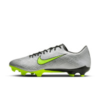 Nike Zoom Mercurial Vapor 15 Academy XXV Grass/Artificial Grass Football Shoes (MG) Silver Bright Yellow Black