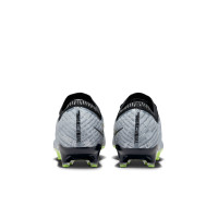 Nike Zoom Mercurial Vapor 15 Elite XXV Artificial Grass Football Shoes (AG) Silver Bright Yellow Black