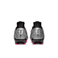 Nike Zoom Mercurial Superfly 9 Academy XXV Grass/Artificial Grass Football Shoes (MG) Silver Pink Black