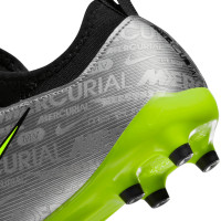 Nike Zoom Mercurial Vapor 15 Academy XXV Veterloze Gras / Kunstgras Voetbalschoenen (MG) Kids