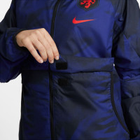 Nike Nederland Allweather Jack 2022-2024 Dames Donkerblauw Zwart