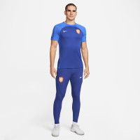 Nike Nederland Strike Elite Trainingsbroek 2022-2024 Blauw Wit Lichtblauw