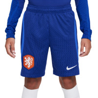 Nike Nederland Strike Trainingsbroekje 2022-2024 Kids Blauw Wit