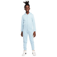 Nike Sportswear Core Tracksuit Kids Light Blue White KNVBshop