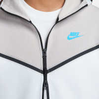 Nike Tech Fleece Trainingspak Lichtgrijs Wit Blauw