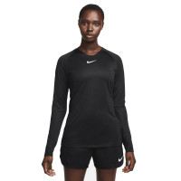 Nike Dri-Fit Park Long Sleeve Base Layer Women Black White