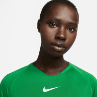 Nike Dri-Fit Park Ondershirt Lange Mouwen Dames Groen Wit