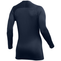 Nike Dri-Fit Park Long Sleeve Base Layer Women's Dark Blue White
