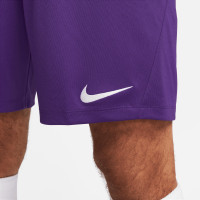 Nike Park III Football Shorts Purple White