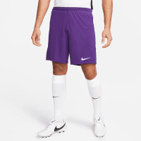 Nike Park III Football Shorts Purple White