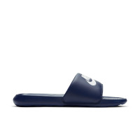 Nike Slippers Victori One Donkerblauw Wit