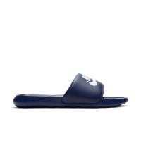 Nike Slippers Victori One Donkerblauw Wit