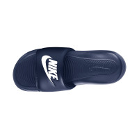 Nike Slippers Victori One Donkerblauw Wit