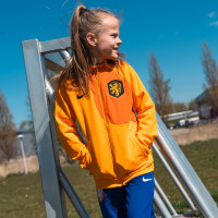 Nike Nederland Academy Pro Anthem Trainingsjack 2022-2024 Kids Oranje Zwart