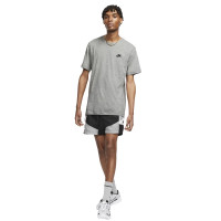 Nike Sportswear Club T-Shirt Grijs Zwart