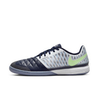 Nike Lunargato II Indoor Football Boots (IN) Dark Blue Silver Light Green